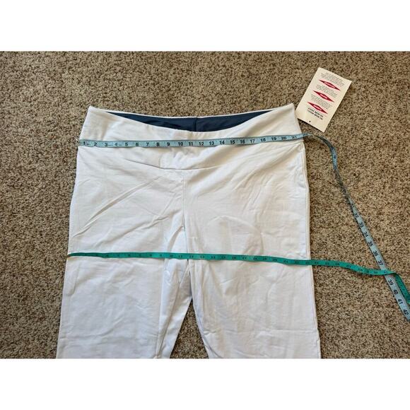 NWT, Women with Control by Renee Greenstein,  Pants size size XXL, White - Picture 3 of 9